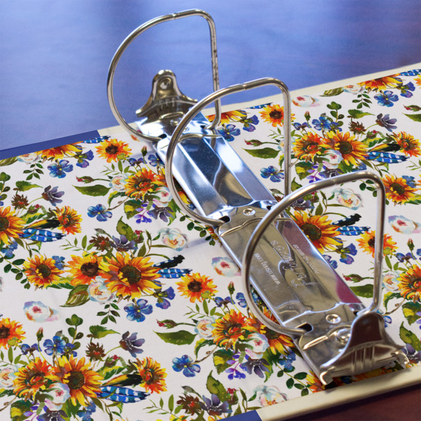 Custom Design - 3 Ring Binders - Full Wrap - 3" - Detail