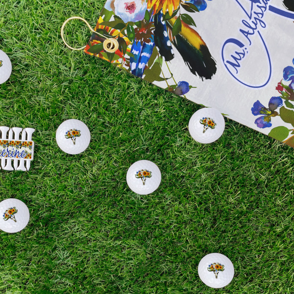 Custom Design - Golf Balls - Generic - Set of 12 - LIFESTYLE