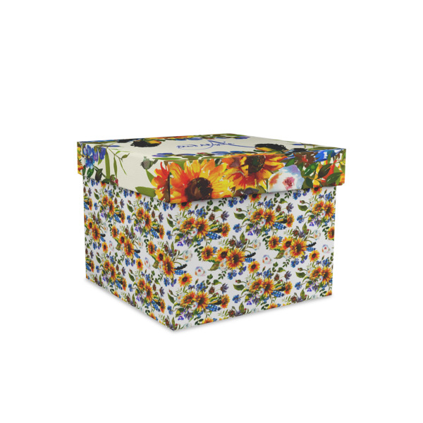 Custom Design - Gift Boxes with Lid - Canvas Wrapped - Small - Front/Main