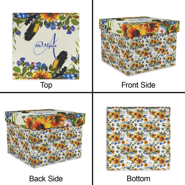 Custom Design - Gift Boxes with Lid - Canvas Wrapped - Medium - Approval