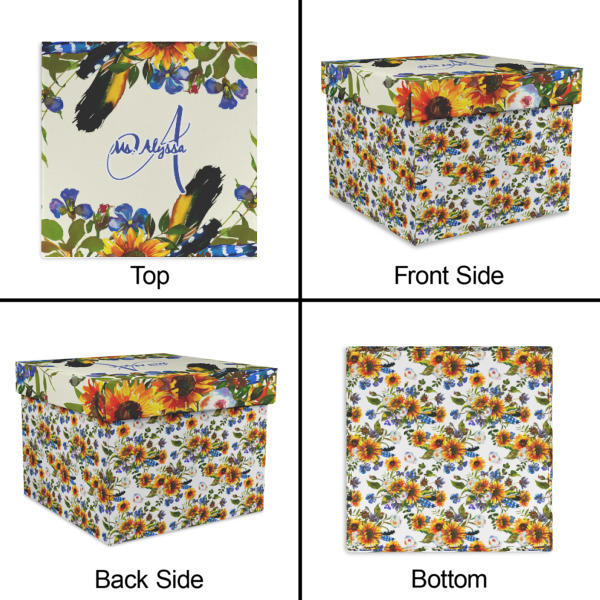 Custom Design - Gift Boxes with Lid - Canvas Wrapped - Small - Approval