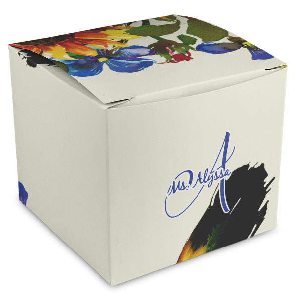 Custom Design Your Own Cube Favor Box