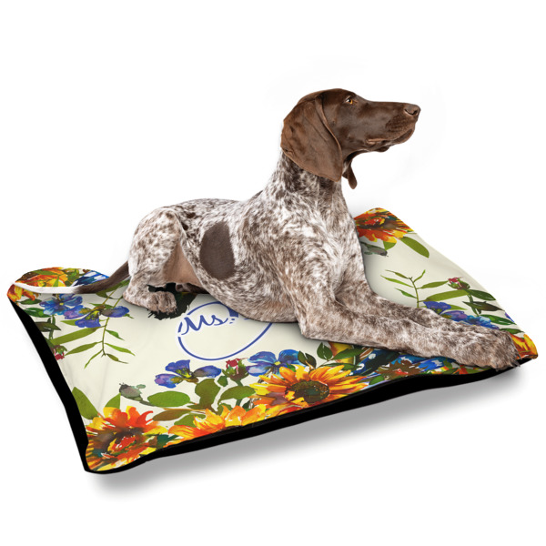 Custom Design - Outdoor Dog Beds - Large - IN CONTEXT