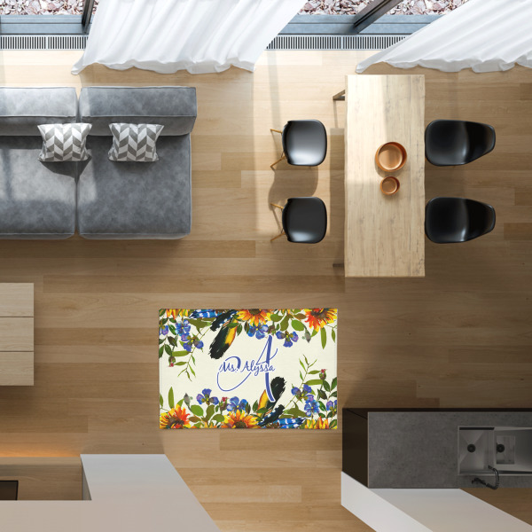 Custom Design - 2'x3' Indoor Area Rugs - IN CONTEXT