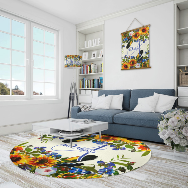 Custom Design - Round Area Rug - IN CONTEXT