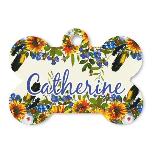 Custom Design Your Own Bone Shaped Dog ID Tag