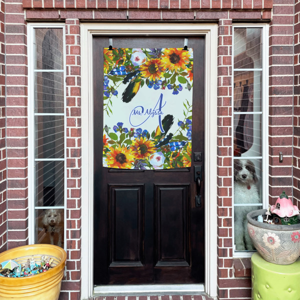 Custom Design - House Flags - Double Sided - (Over the door) LIFESTYLE