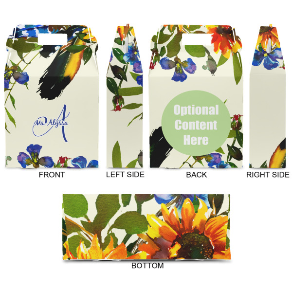 Custom Design - Gable Favor Box - Approval