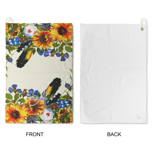 Custom Design - Waffle Weave Golf Towel - Approval