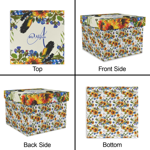 Custom Design - Gift Boxes with Lid - Canvas Wrapped - XX-Large - Approval