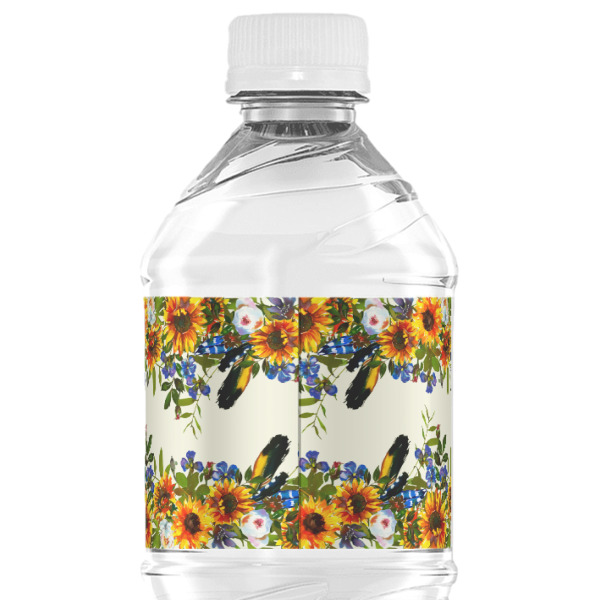 Custom Design - Water Bottle Label - Back View