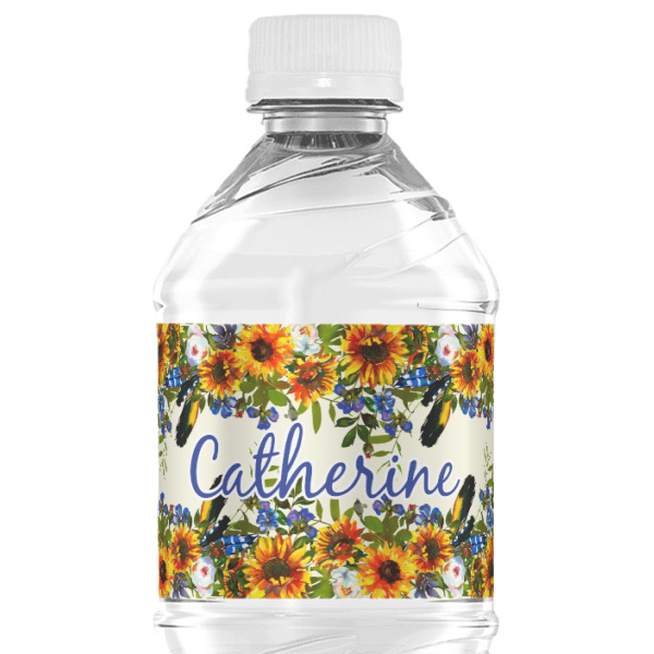 Custom Design - Water Bottle Label - Single Front