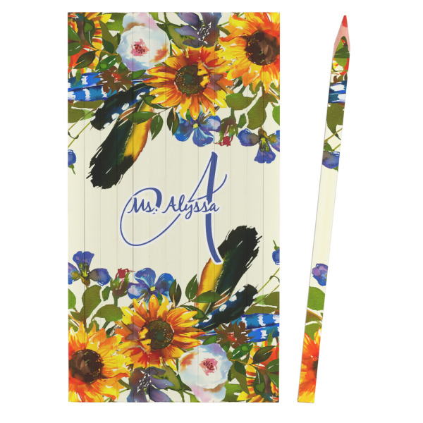 Custom Design - Colored Pencils - Front View