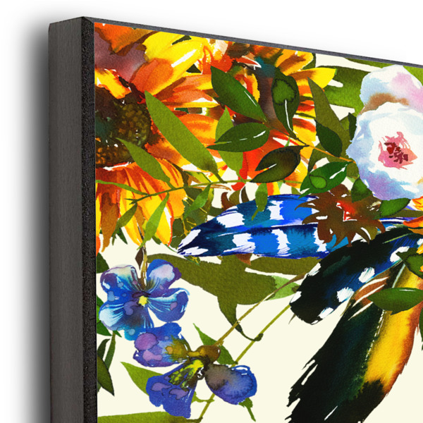 Custom Design - 11x14 Wood Print - Closeup