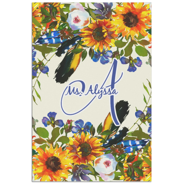 Custom Sunflowers Poster - Matte - 24x36 (Personalized)