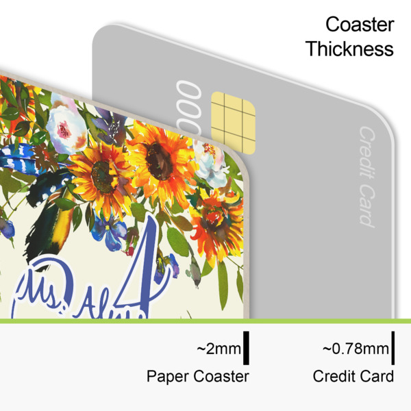 Custom Design - Coaster Thickness