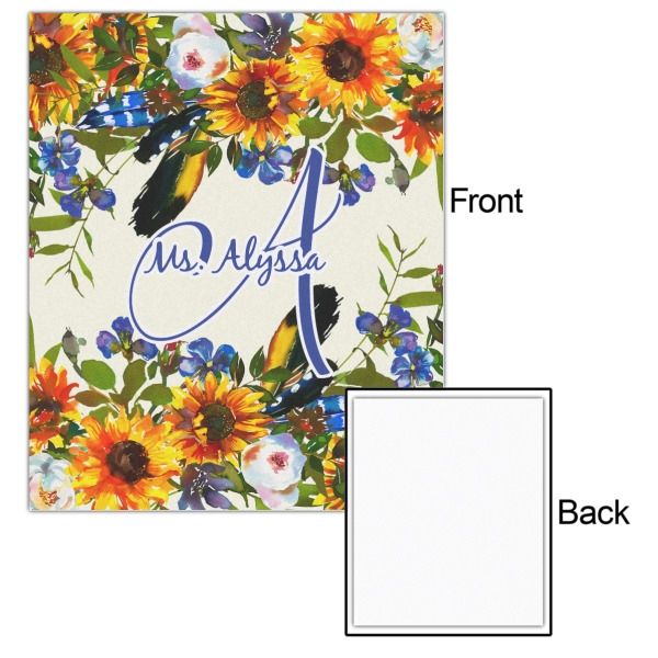 Custom Design - 20x24 - Matte Poster - Front & Back