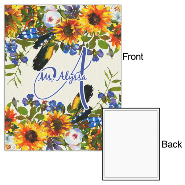 Custom Design - 16x20 - Matte Poster - Front & Back