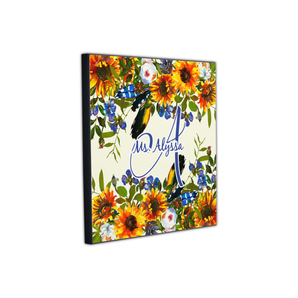 Custom Design - 12x12 Wood Print - Angle View