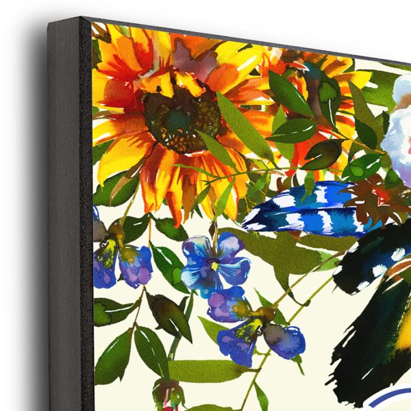 Custom Design - 12x12 Wood Print - Closeup