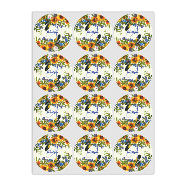 Custom Design - Icing Circle - Small - Set of 12