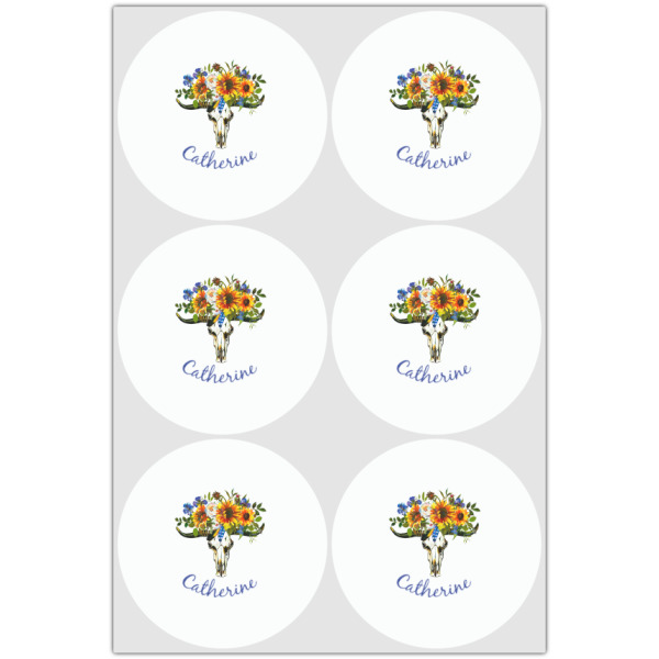 Custom Design - Drink Topper - Large - Set of 6