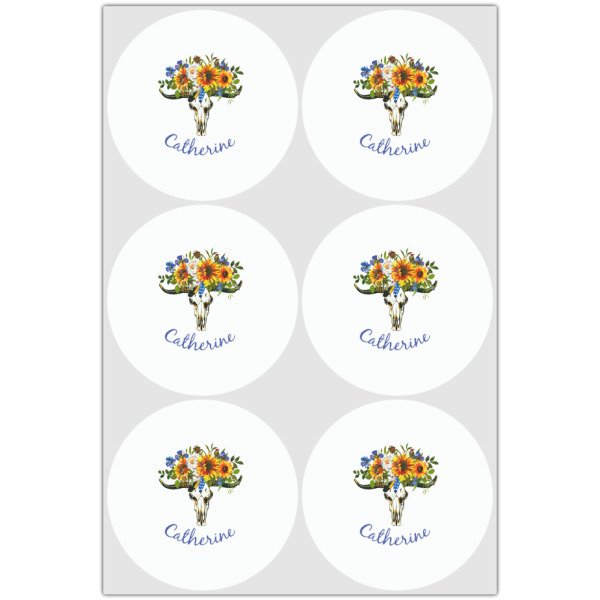 Custom Design - Drink Topper - XLarge - Set of 6