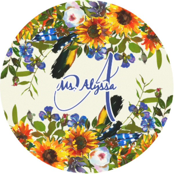 Custom Design - 1" Multipurpose Round Labels - Single Sticker