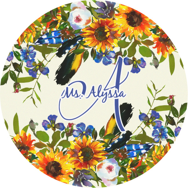 Custom Design - 5" Multipurpose Round Label - Single Sticker