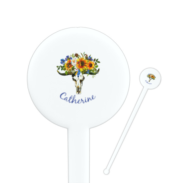 Custom Design Your Own Round Plastic Stir Sticks