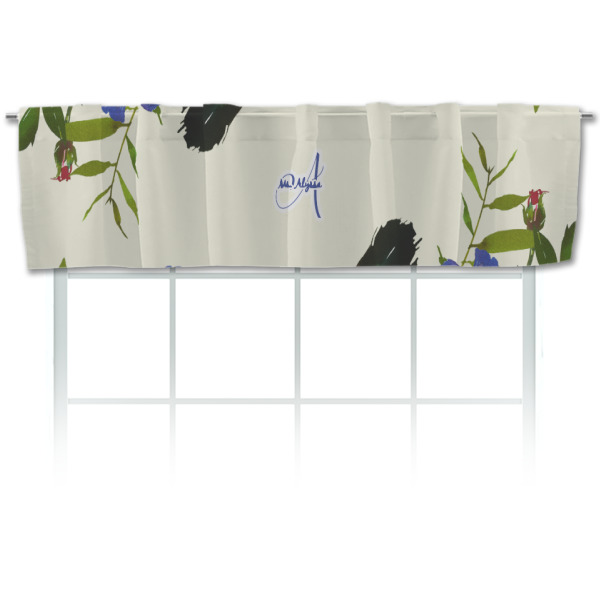 Custom Sunflowers Valance (Personalized)