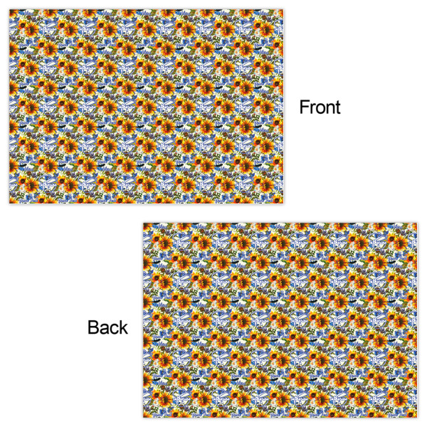 Custom Design - Wrapping Paper Sheet - Double Sided - Front & Back