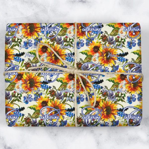 Custom Design - Wrapping Paper Roll - Matte - Wrapped Box