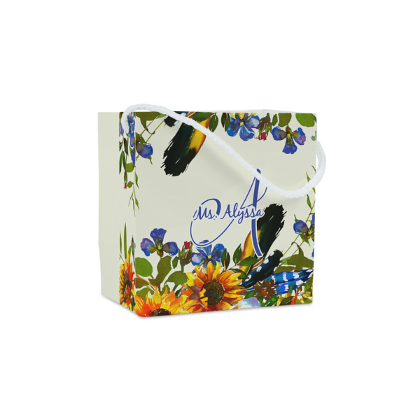 Custom Sunflowers Party Favor Gift Bags - Matte (Personalized)