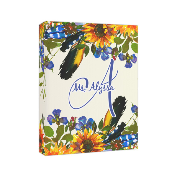 Custom Design - 8x10 - Canvas Print - Angled View