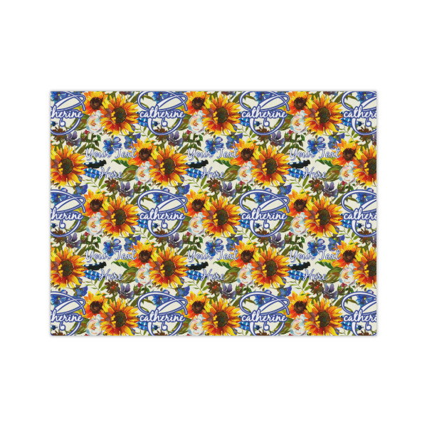 Custom Sunflowers Tissue Paper Sheets - Medium - Lightweight (Personalized)