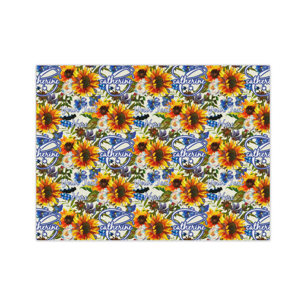 Custom Sunflowers Tissue Paper Sheets - Medium - Heavyweight (Personalized)