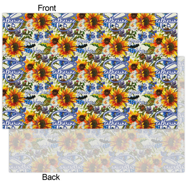 Custom Design - Tissue Paper - Heavyweight - XL - Front & Back