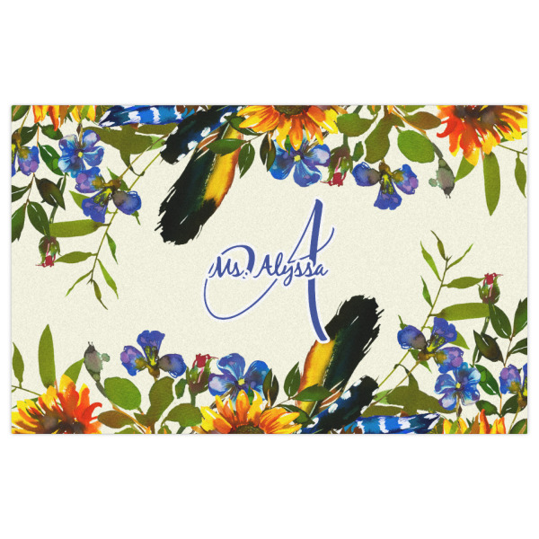 Custom Design - Indoor / Outdoor Rug - 5'x8' - Front Flat