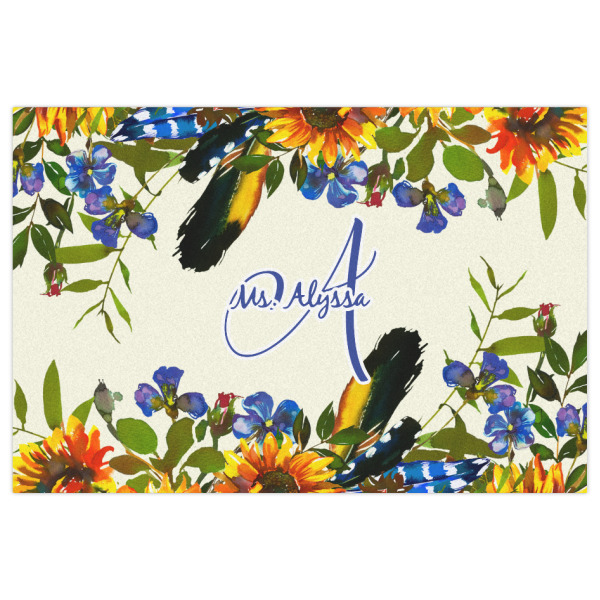 Custom Design - Indoor / Outdoor Rug - 4'x6' - Front Flat