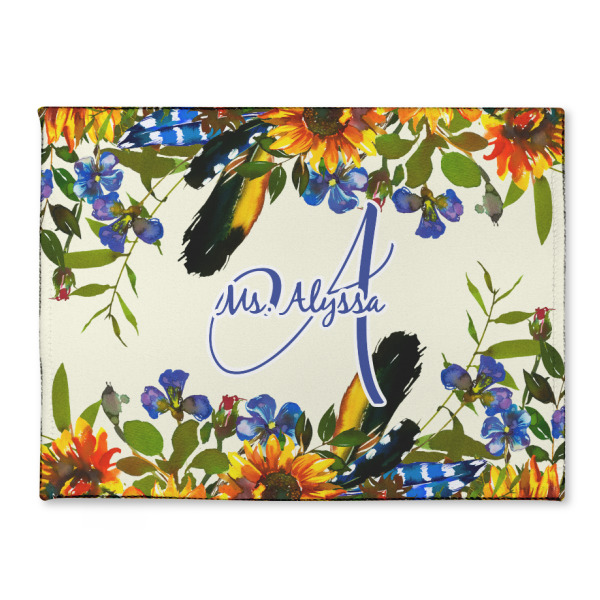 Custom Sunflowers Microfiber Screen Cleaner (Personalized)