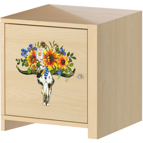 Custom Design - Wall Graphic on Wooden Cabinet