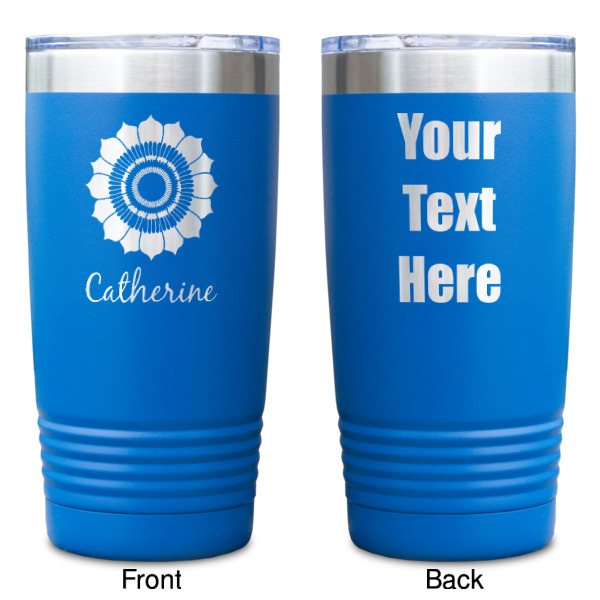 Custom Design - Blue Polar Camel Tumbler - 20oz - Double Sided - Approval