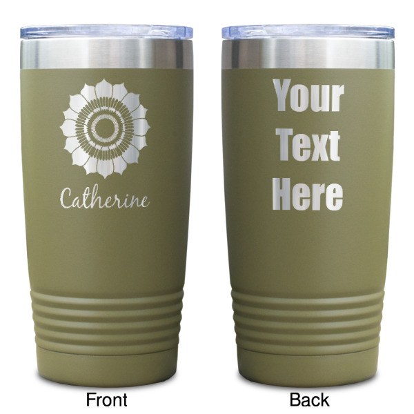 Custom Design - Olive Polar Camel Tumbler - 20oz - Double Sided - Approval