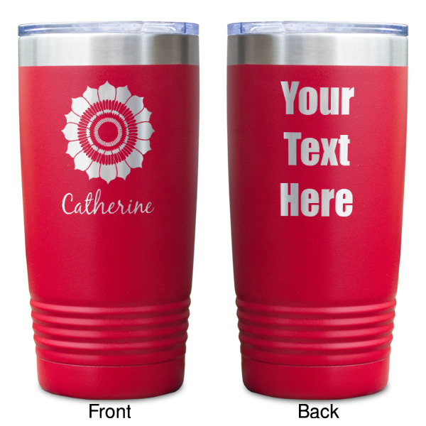 Custom Design - Red Polar Camel Tumbler - 20oz - Double Sided - Approval