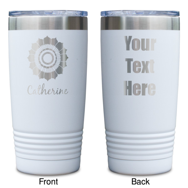 Custom Design - White Polar Camel Tumbler - 20oz - Double Sided - Approval