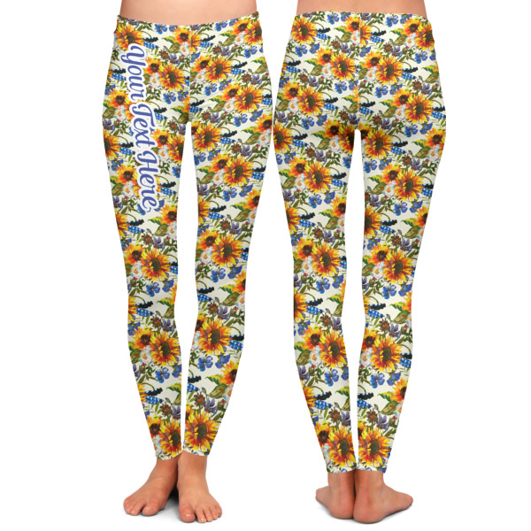 Custom Design - Ladies Leggings - Front and Back