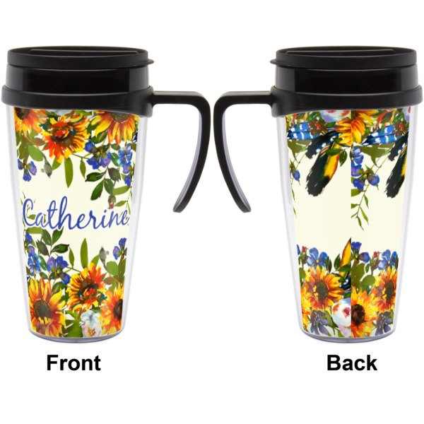 Custom Design - Travel Mug with Black Handle - Approval