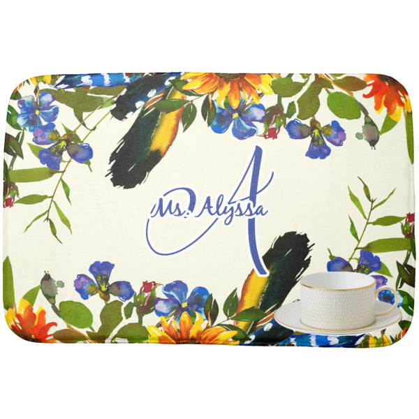 Custom Design - Dish Drying Mat - with cup