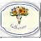 Sunflowers Twill Iron On Patch - Custom Shape - Large (Personalized)
